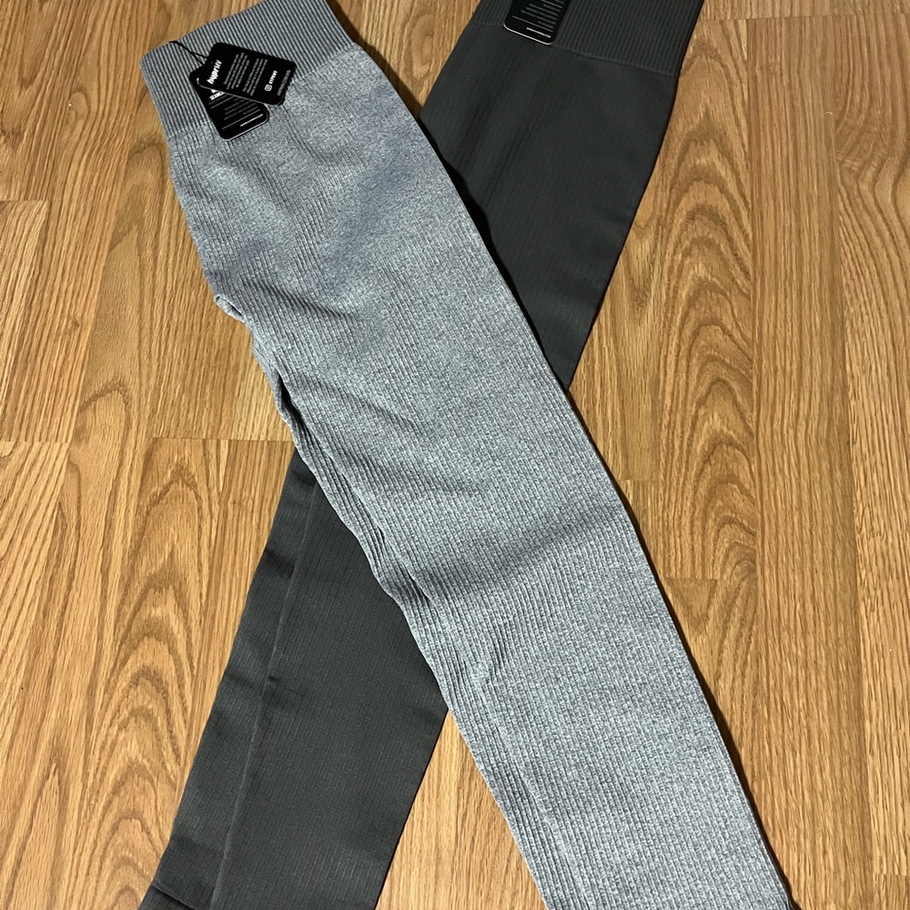 Light Gray Women's Leggings and Dark Grey Women’s Leggings